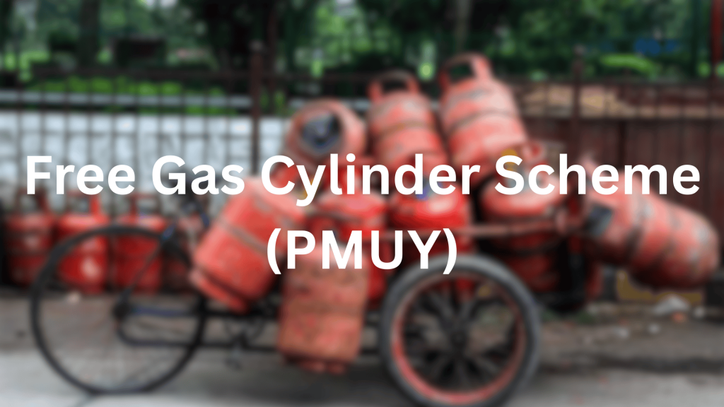 free gas cylinder scheme.