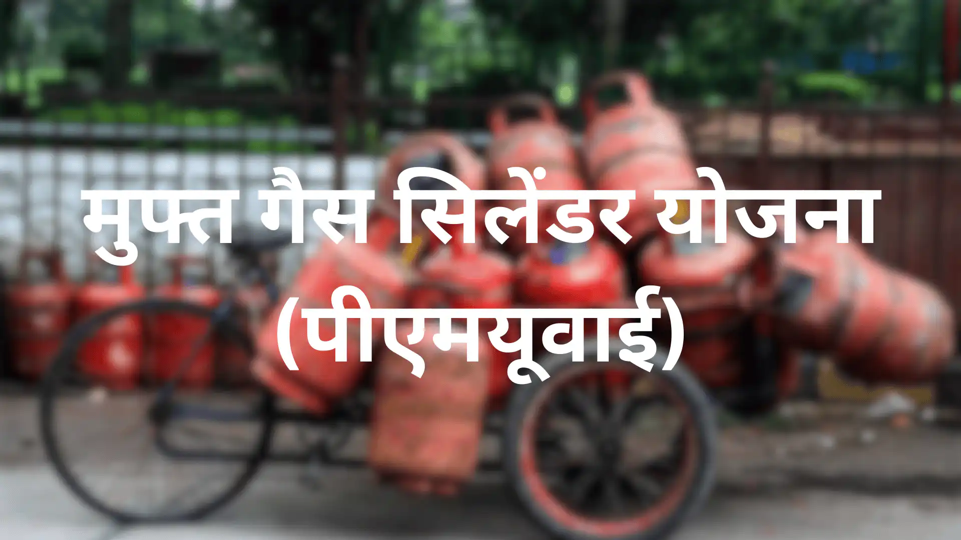 free gas cylinder scheme